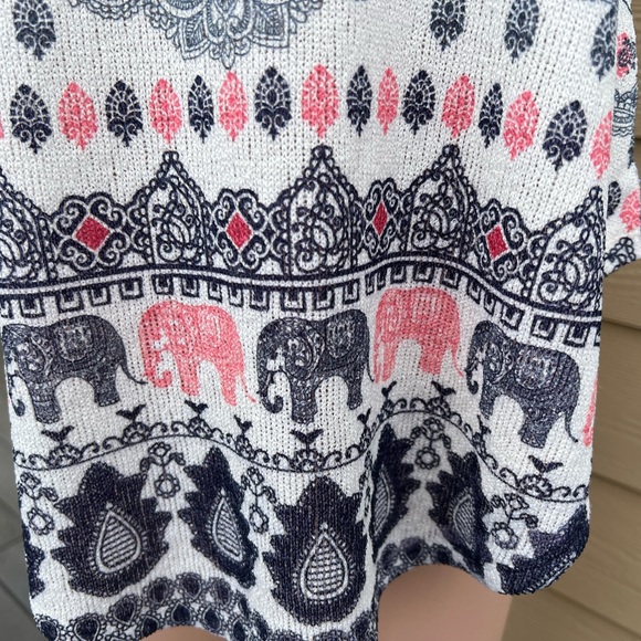 🐘🌟Gaze Evil Eye Luck & Elephant Tank Top - Picture 7 of 12